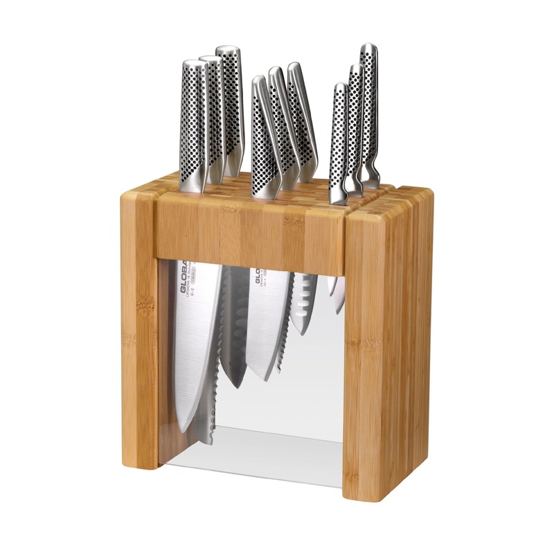 Global Ikasu X Knife Block Set - 10 Piece
