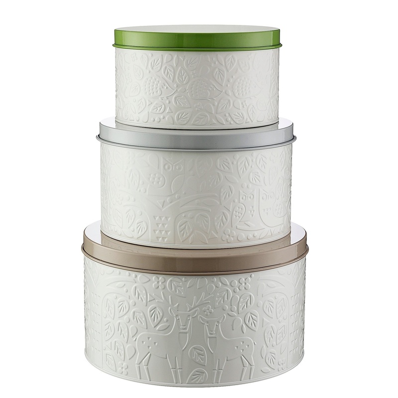 Mason Cash Cake Tins In The Forest - Set of 3