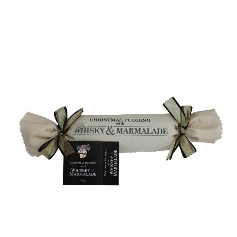Pudding Lady Christmas Pudding Whisky Marmalade 800g - Log