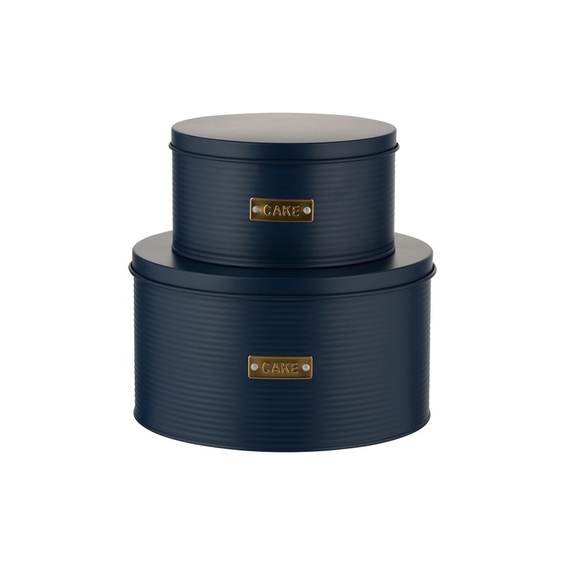Typhoon Living Cake Tins 6.7lt/2.5lt - Navy