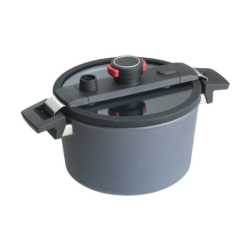 WOLL Diamond Active Lite Fix Handle Induction Lo Pre Pot 24cm 5L With Lid Gift Boxed