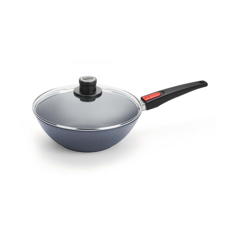 WOLL Diamond Lite Detach Handle Induct Wok 30cm With Lid Gift Boxed