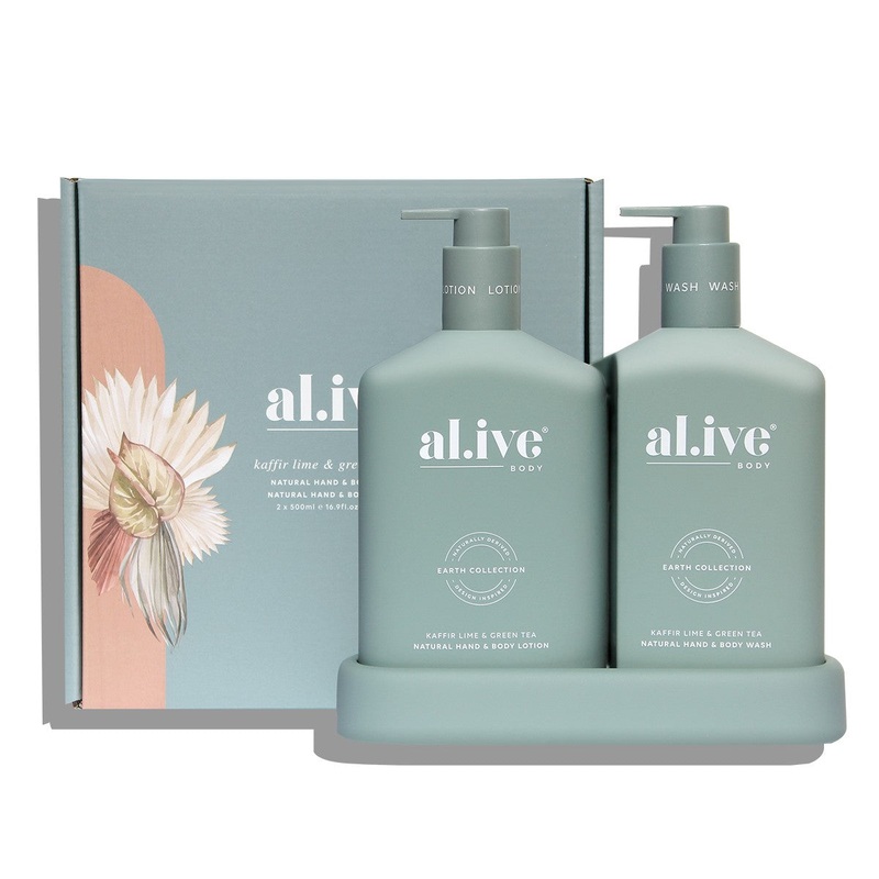 al.ive Hand & Body Duo Set - Kaffir Lime & Green Tea