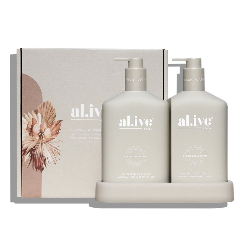 al.ive Hand & Body Duo Set - Sea Cotton & Coconut