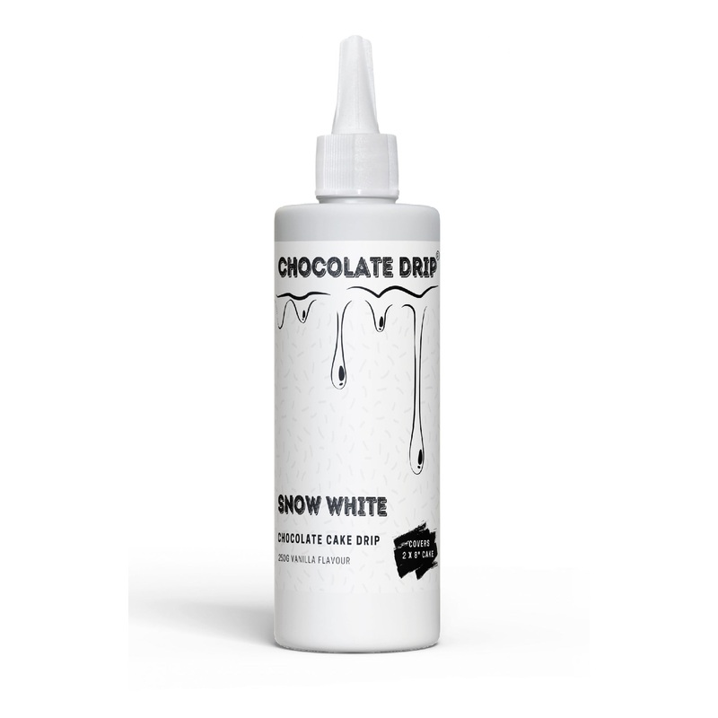 Chocolate Drip 250g - Snow White