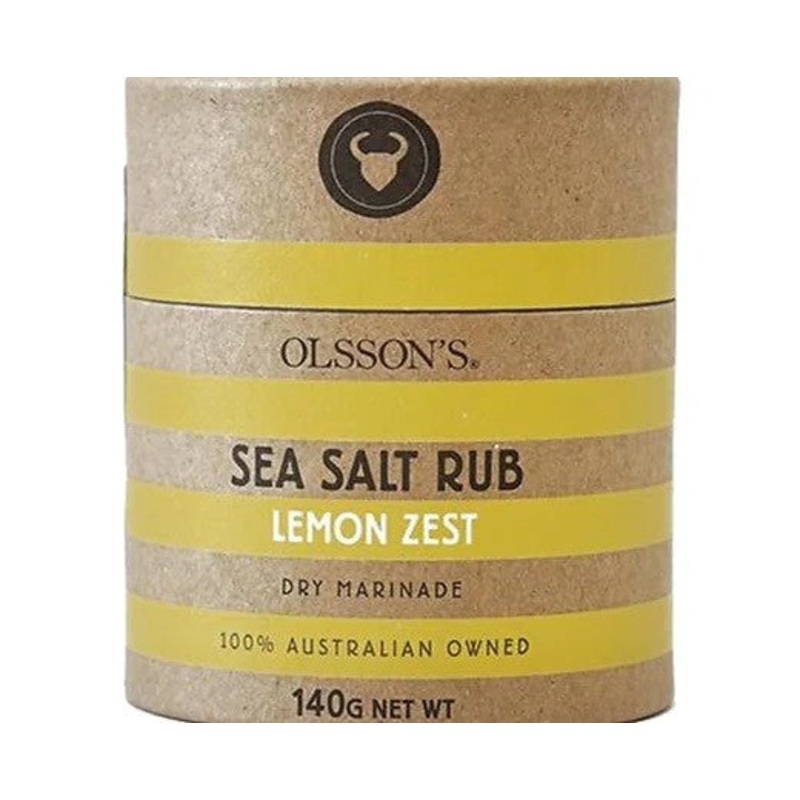 Olssons Lemon Zest Salt Rub 140g