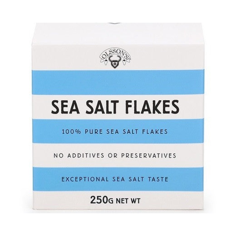 Olssons Sea Salt Flakes Cube Box 250g