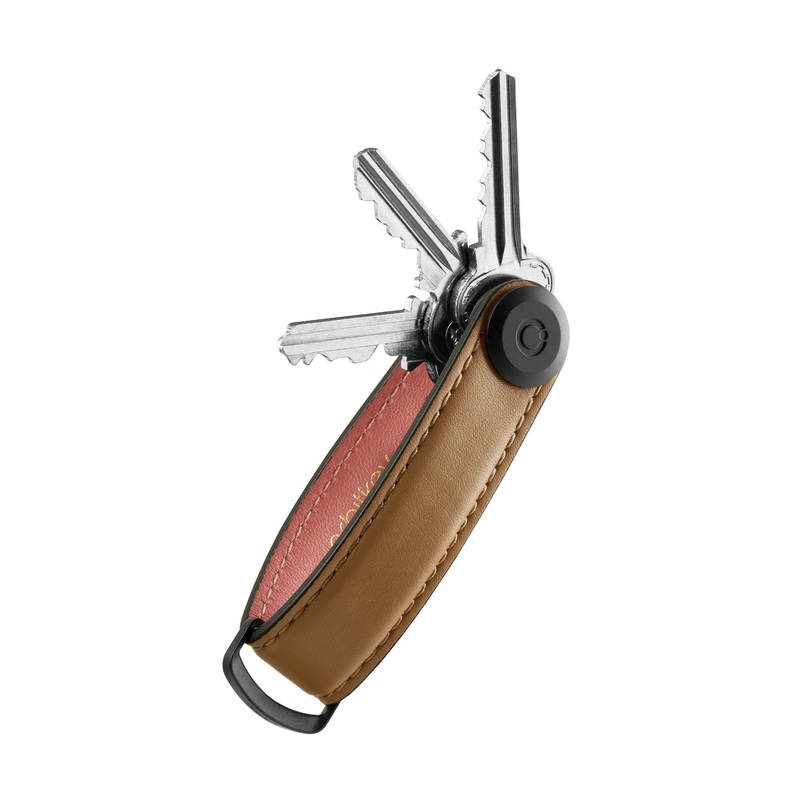 Orbitkey 2.0 Leather - Cocoa Rose