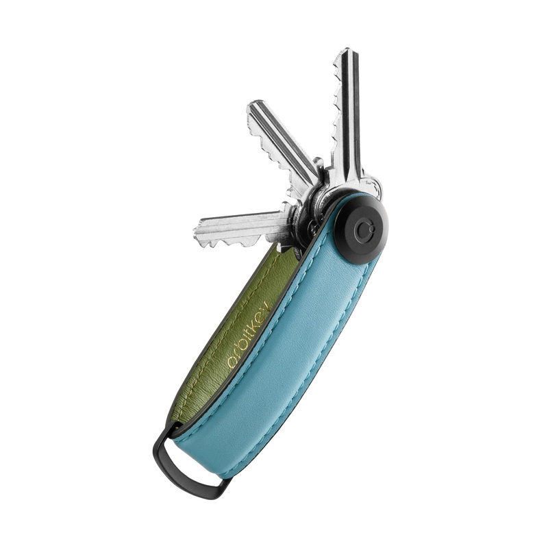 Orbitkey 2.0 Leather - Sea Foam