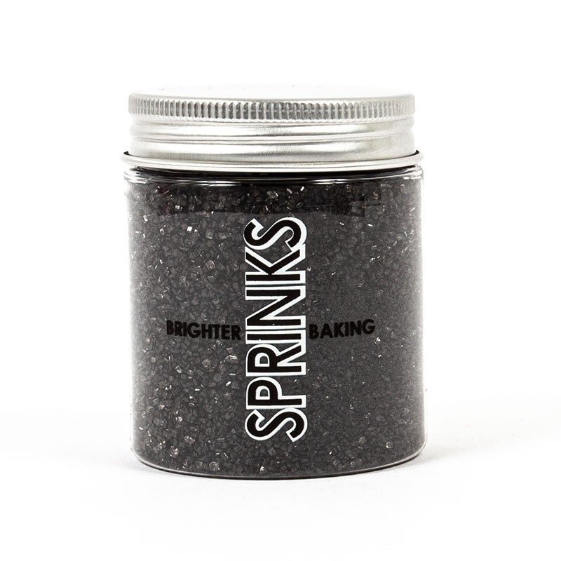 Sprinks Sanding Sugar Black (85g) Sprinkles