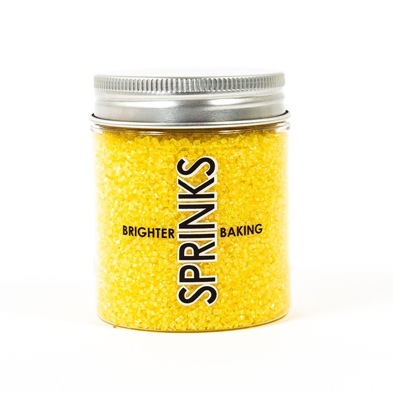 Sprinks Sanding Sugar Yellow (85g) Sprinkles