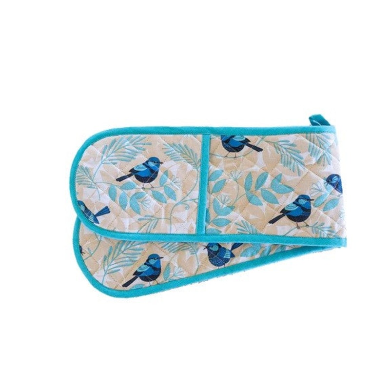 AG Double Oven Glove - Blue Wren