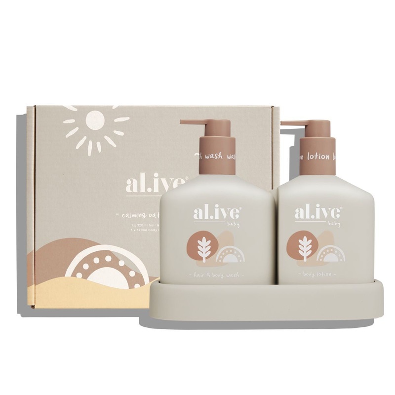 al.ive Baby Hair & Body Duo- Calming Oatmeal