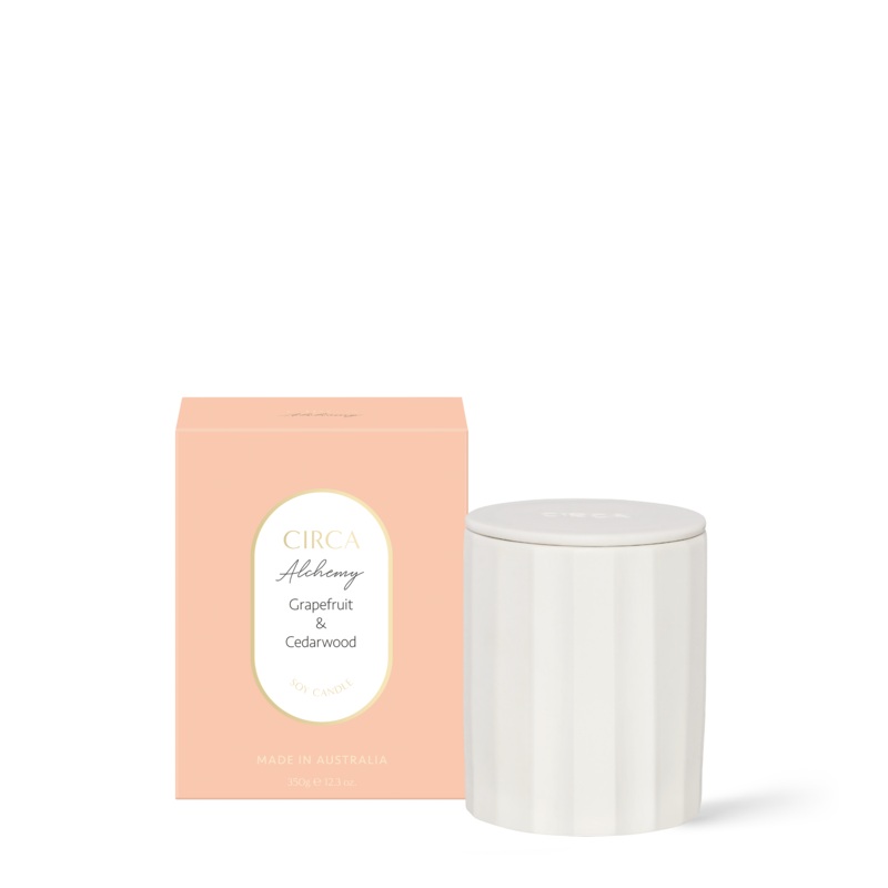 CIRCA Alchemy Candle 350g - Grapefruit & Cedarwood