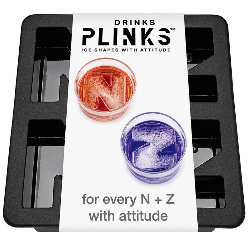 Drinks Plinks Silicone Ice Tray - Letter N + Z