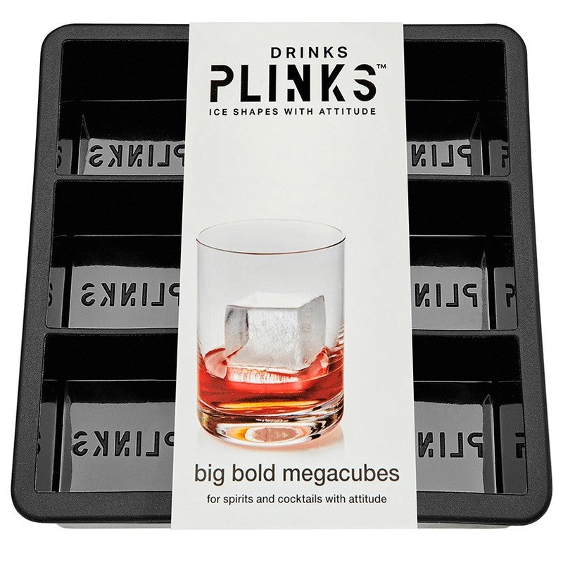 Drinks Plinks Silicone Ice Tray - MEGA CUBES