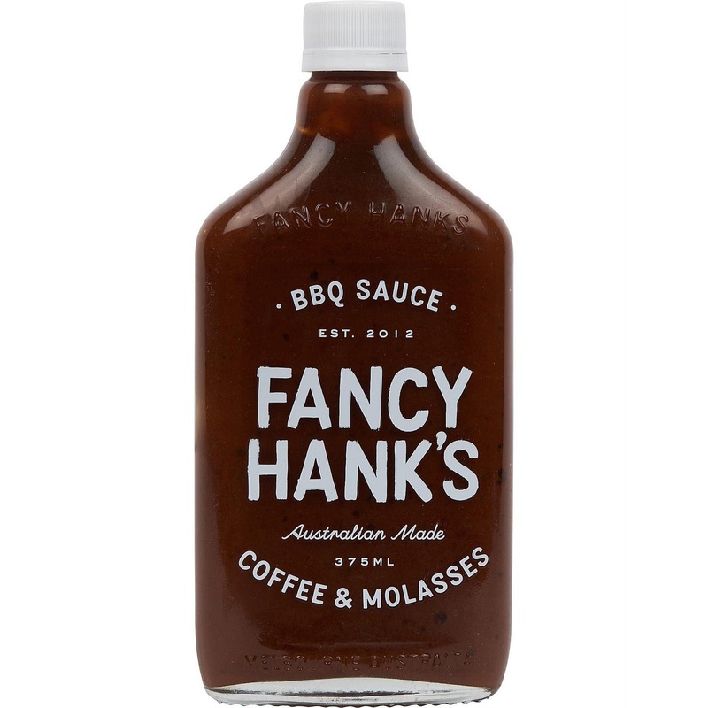 Fancy Hank's BBQ Sauce Coffee & Molasses 375g