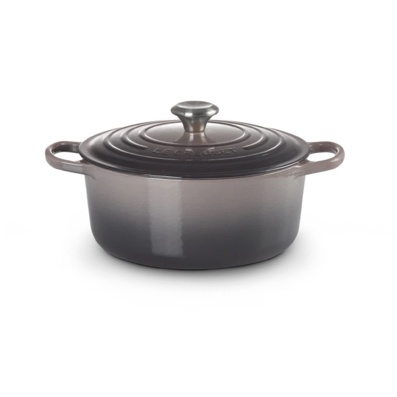 Le Creuset Signature Round Casserole 26cm - Flint