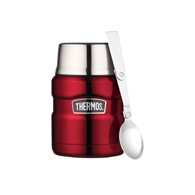 Thermos Stainless King Insulated Food Jar 470ml - Red