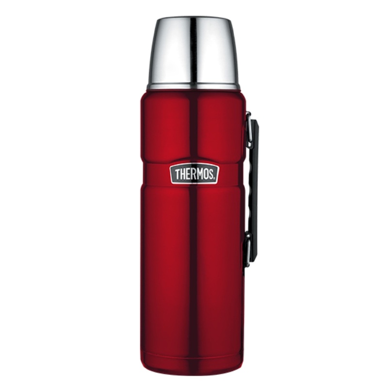 Thermos Stainless King Vacuum Flask 2lt - Red