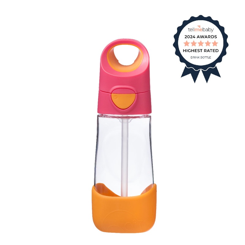b.box Tritan Drink Bottle 450ml - Strawberry Shake