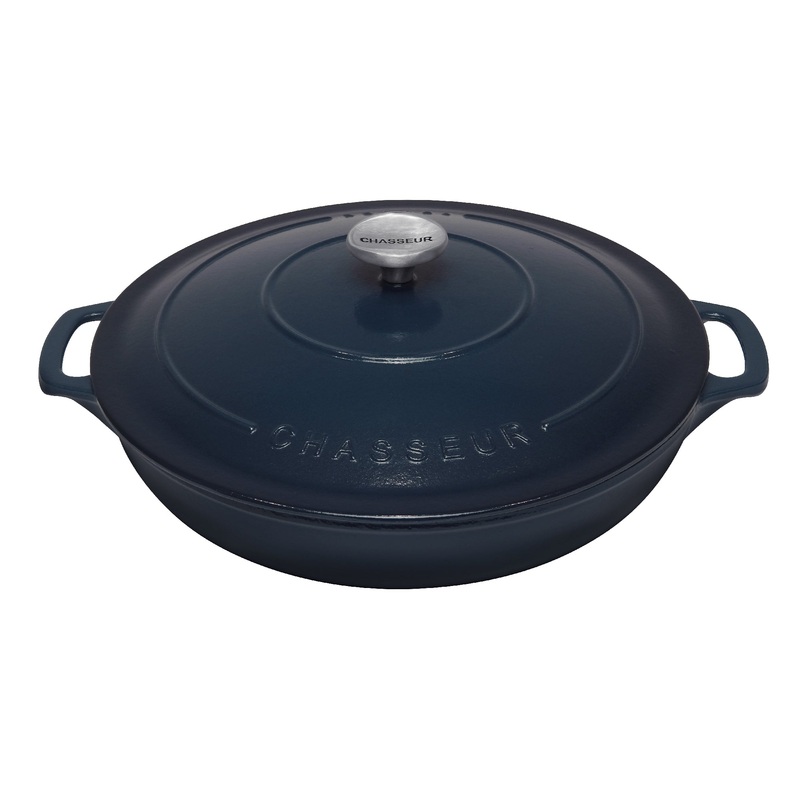 Chasseur Round Casserole 30cm / 2.5lt - Licorice Blue