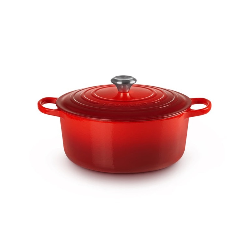 Le Creuset Signature Round Casserole 28cm - Cerise