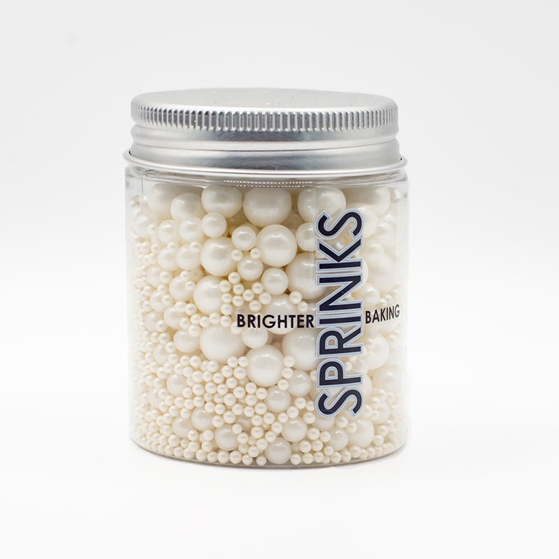 Sprinks Bubble Bubble Pearl White (75g) Sprinkles