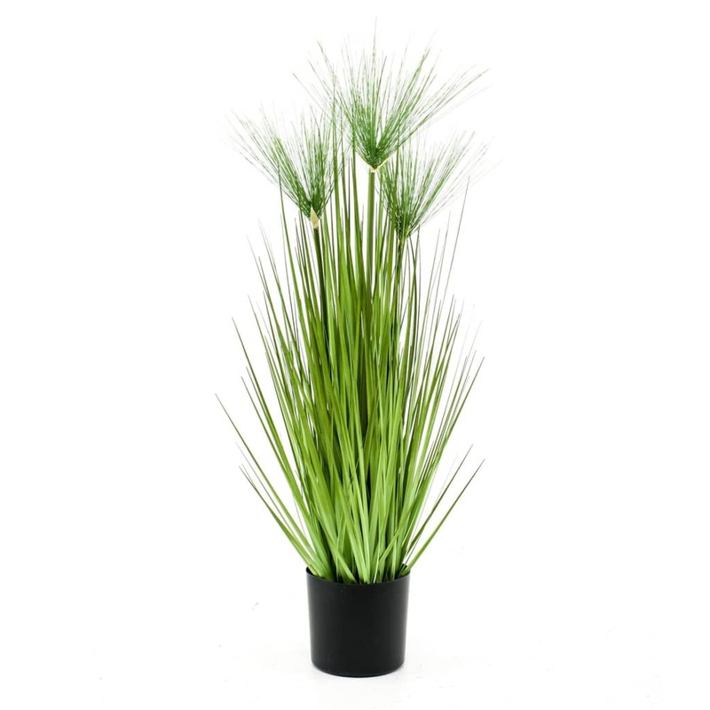 Cyperus artificiel Haspan 75 cm en pot